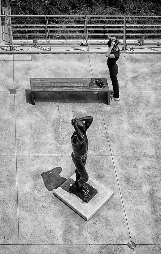 Photo by Peter Dunner of a Whitney Museum terrace for the Washington Post Travel Photo Contest.
